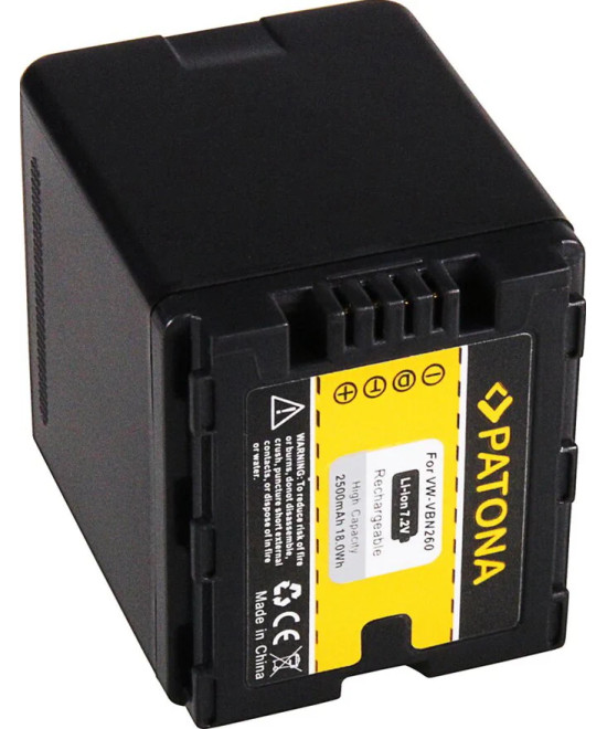 1105 Batteria per fotocamera/videocamera Ioni di Litio 2500 mAh