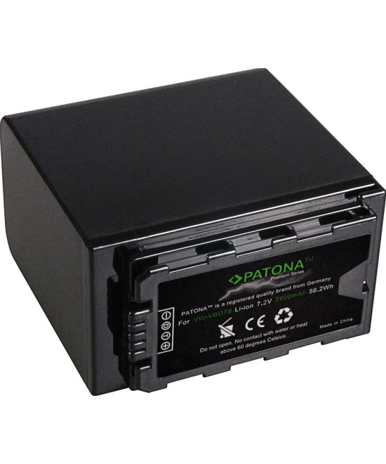 1231 Batteria per fotocamera/videocamera Ioni di Litio 7800 mAh