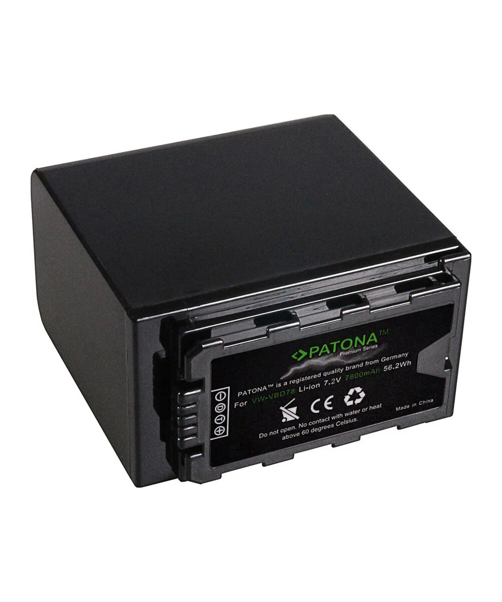 1231 Batteria per fotocamera/videocamera Ioni di Litio 7800 mAh