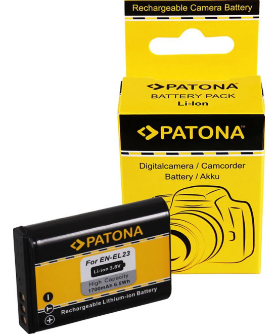 1204 Batteria per fotocamera/videocamera Ioni di Litio 1700 mAh