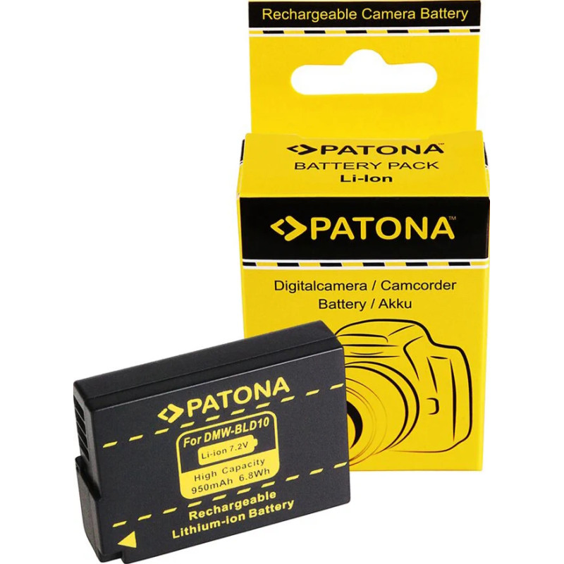 PATONA BATTERY PANASONIC BLD10 BLD10E DMC-GF2 GF2