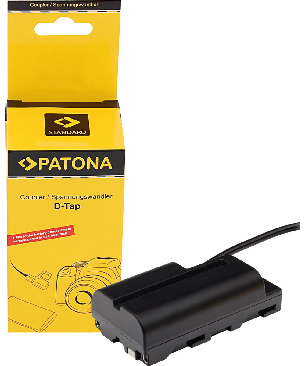 Adattatore D-TAP per batteria NP-F