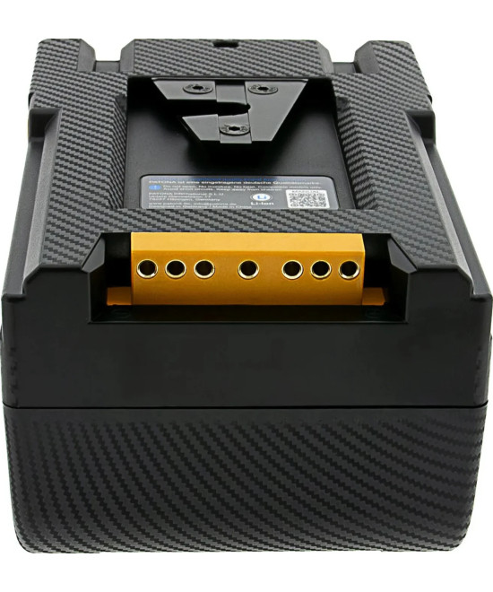 Platinum V-Mount Batteria BP-155W PD65 155Wh USB-C USB-A 2xD-Tap DC-out inclusa Custodia rigida