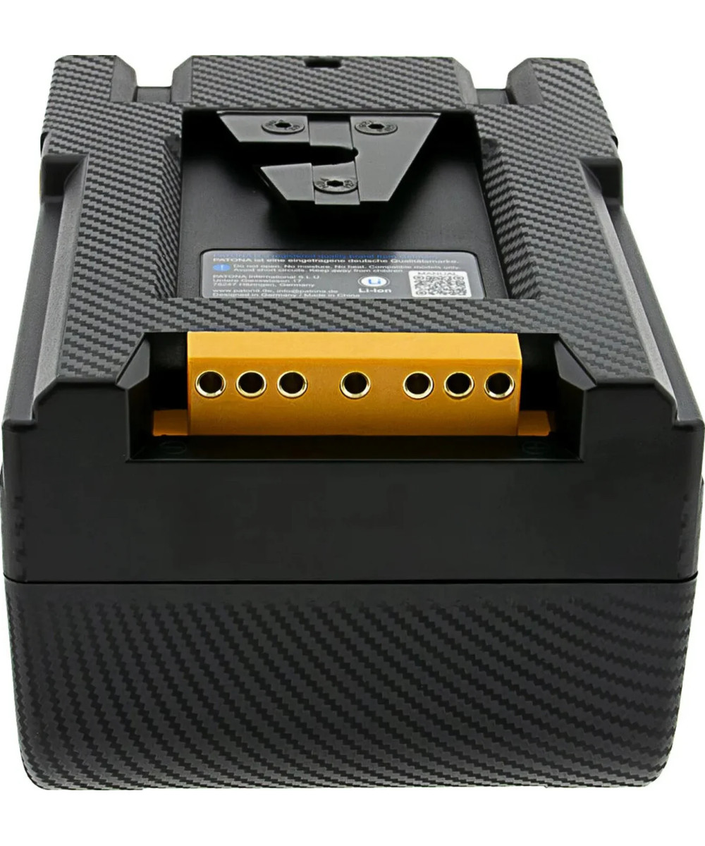 Platinum V-Mount Batteria BP-155W PD65 155Wh USB-C USB-A 2xD-Tap DC-out inclusa Custodia rigida