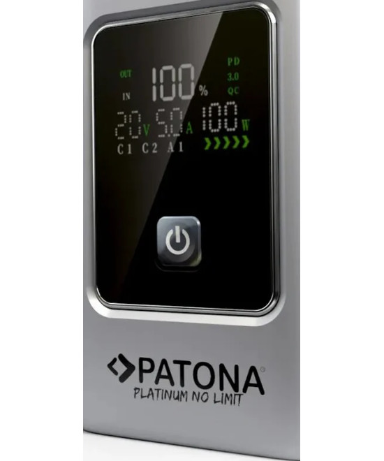 PLATINUM POWERBANK LUXURY ONE PD35W 10.000MAH 2XUSB-C PD3.0 1XUSB-A
