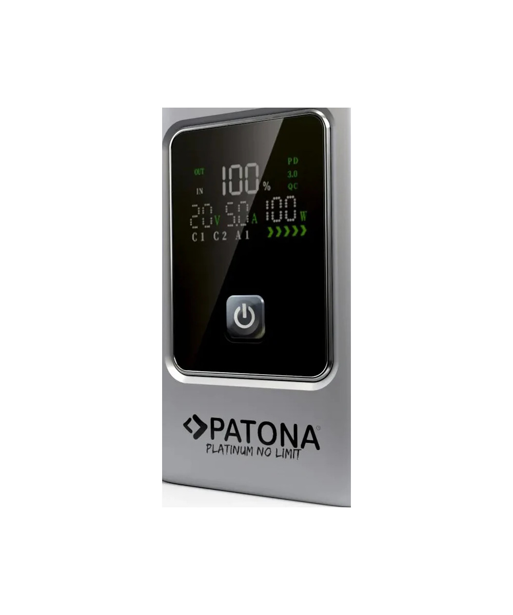 PLATINUM POWERBANK LUXURY ONE PD35W 10.000MAH 2XUSB-C PD3.0 1XUSB-A