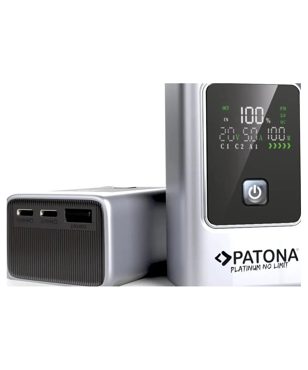 PLATINUM POWERBANK LUXURY ONE PD35W 10.000MAH 2XUSB-C PD3.0 1XUSB-A