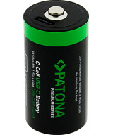 PREMIUM USB-C 2X LR14 BABY C BATTERIES LITHIUM 3450MWH 1.5V RECHARGEABLE WITH 1 TO 2 USB-C CH