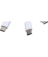 PREMIUM USB-C 2X LR20 MONO D BATTERIES LITHIUM 6000MWH 1.5V RECHARGEABLE WITH 1 TO 2 USB-C CH