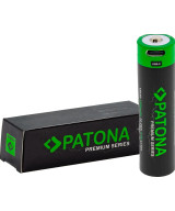 PREMIUM 18650 CELL LI-ION BATTERY PROTECTED WITH USB-C INPUT 3.7V 3300MAH