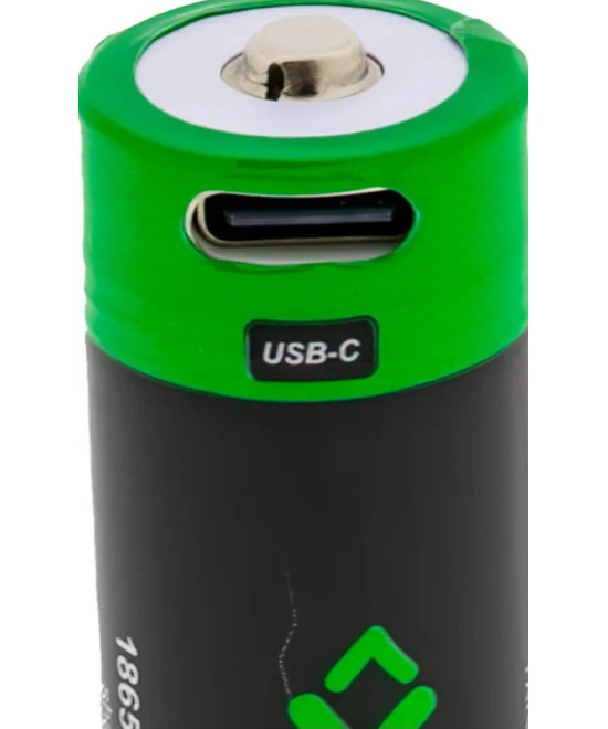 PREMIUM 18650 CELL LI-ION BATTERY PROTECTED WITH USB-C INPUT 3.7V 3300MAH