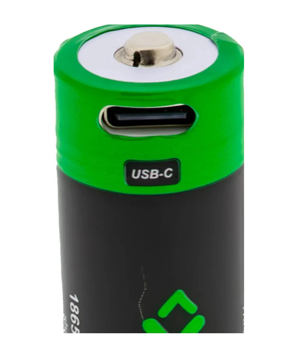 PREMIUM 18650 CELL LI-ION BATTERY PROTECTED WITH USB-C INPUT 3.7V 3300MAH