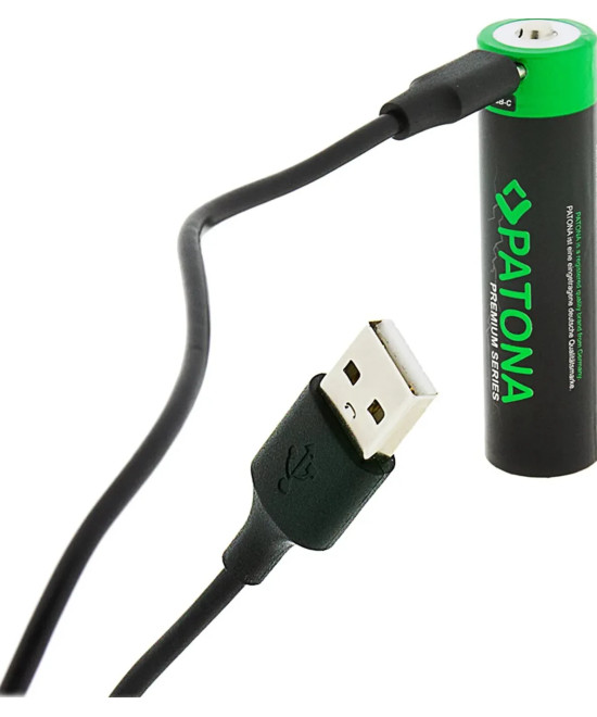 PREMIUM 18650 CELL LI-ION BATTERY PROTECTED WITH USB-C INPUT 3.7V 3300MAH