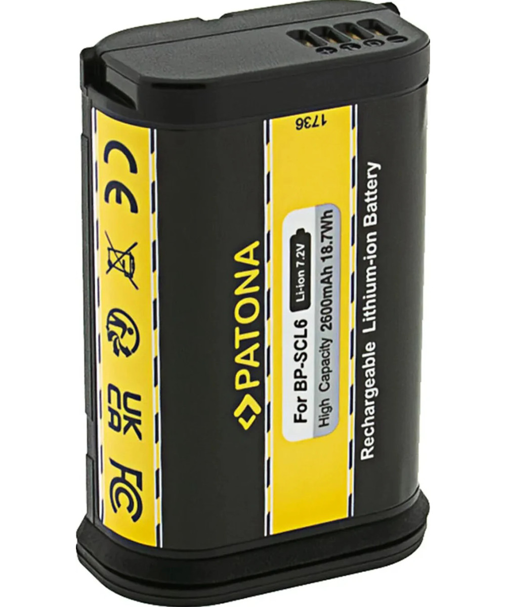 batteria per Leica Q2 Q3 SL2 SL2S BP-SCL6 LC-SCL6 19 531