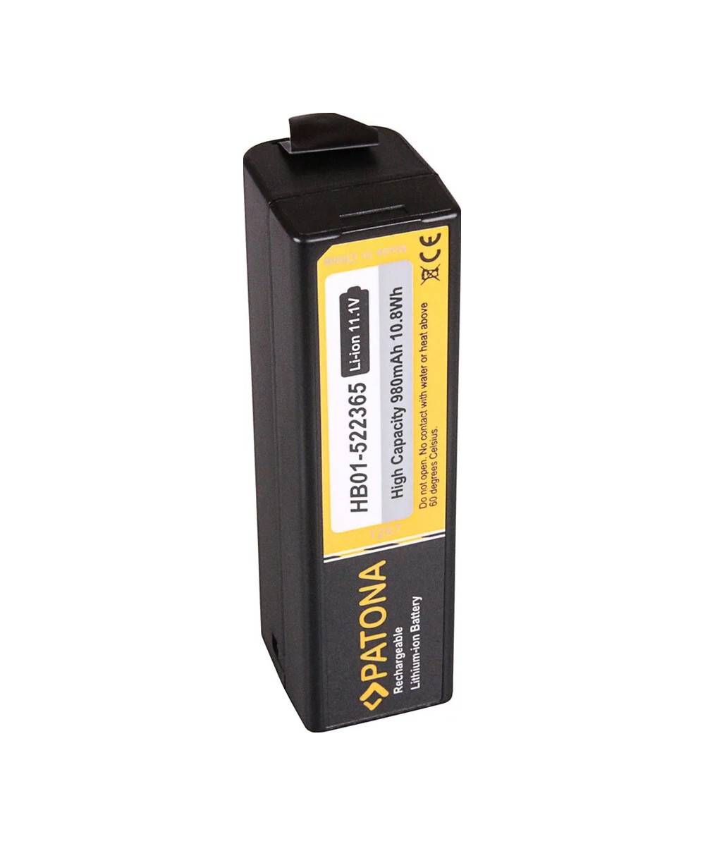 1267 Batteria per fotocamera/videocamera Ioni di Litio 980 mAh