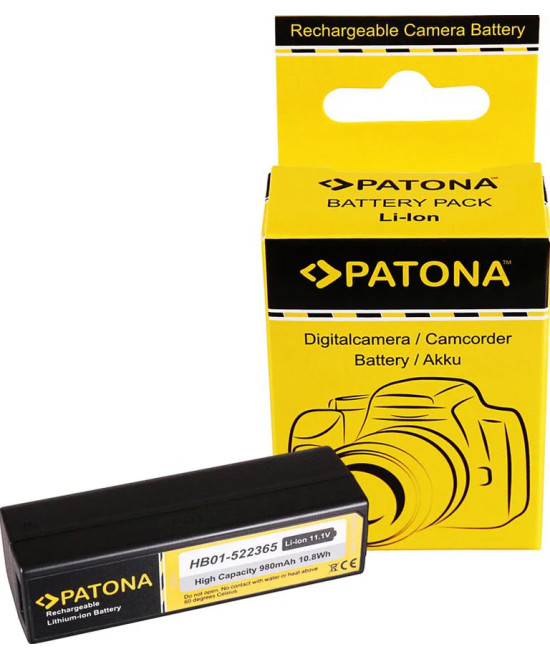 1267 Batteria per fotocamera/videocamera Ioni di Litio 980 mAh