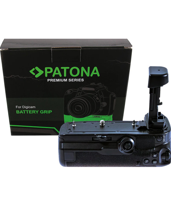 Impugnatura Premium BG-R10 per Canon EOSR 5 per 2 batterie LP-E6NH LP-E6N o LP-E6 incluso telecomando battery grip