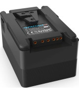 Platinum V-Mount VCompact99 99Wh 14.8V PD100W 2xUSB-C USB-A DC D-Tap inclusa custodia rigida
