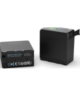 Platinum per Sony NP-F970 10500mAh PD45W 1xUSB-C 1xUSB-A inclusa custodia