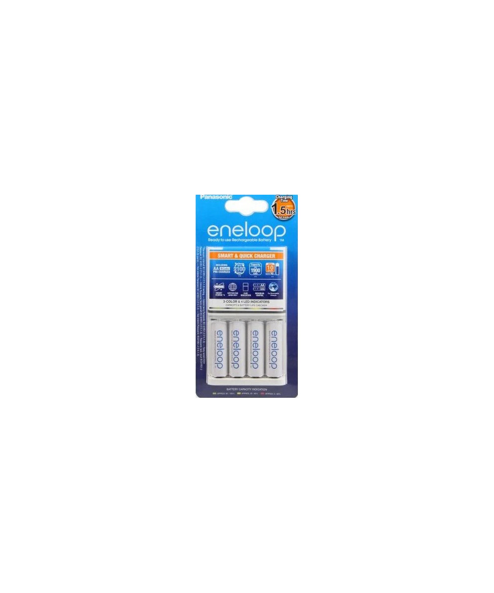 Enelopp Caricabatteria + batterie AA