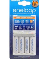 Enelopp Caricabatteria + batterie AA