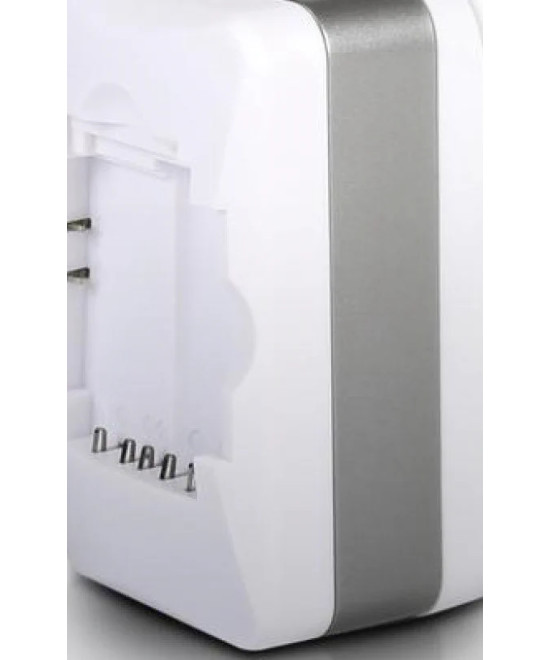 1000 354.0 Indoor battery charger Argento, Bianco carica batterie