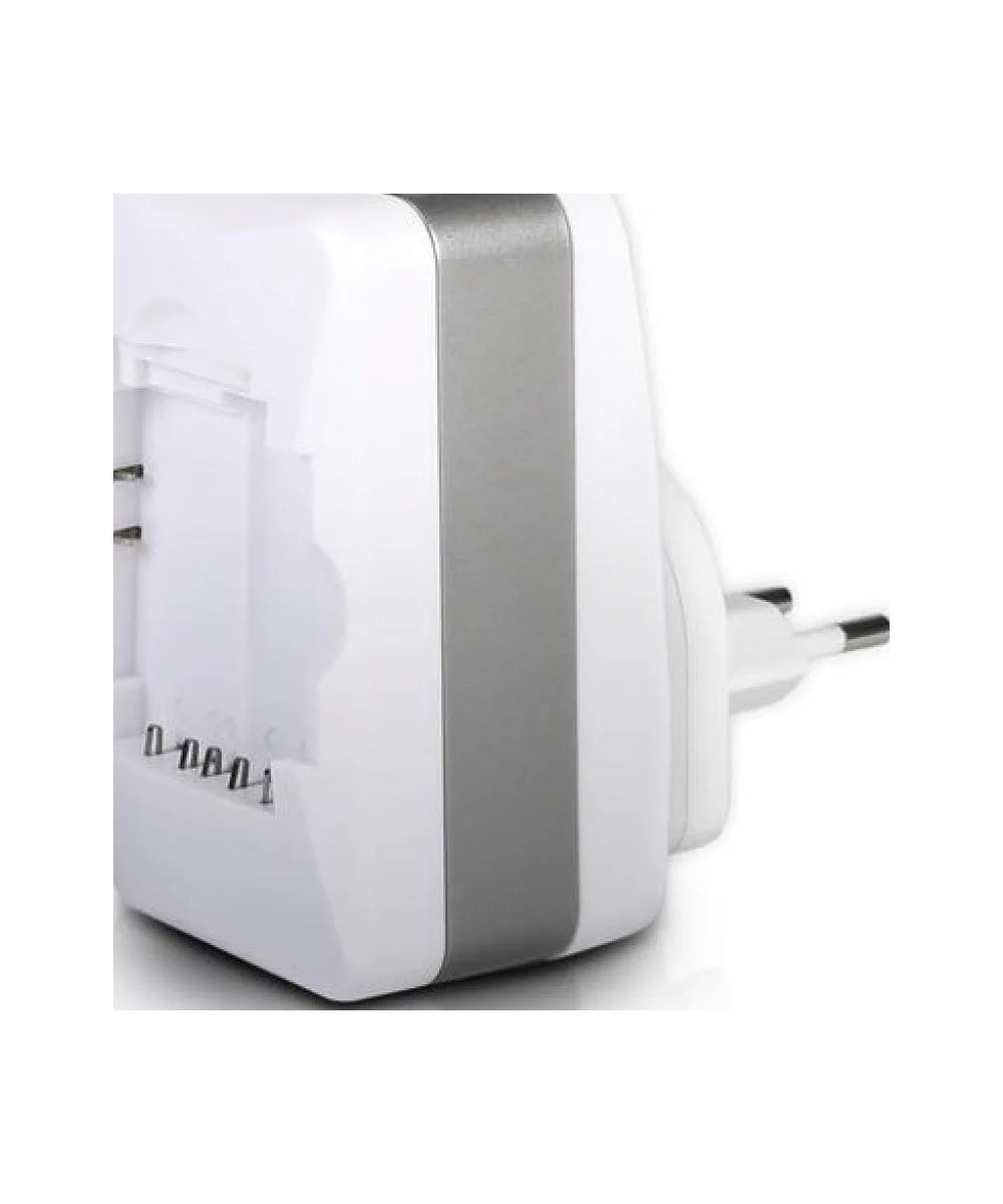 1000 354.0 Indoor battery charger Argento, Bianco carica batterie