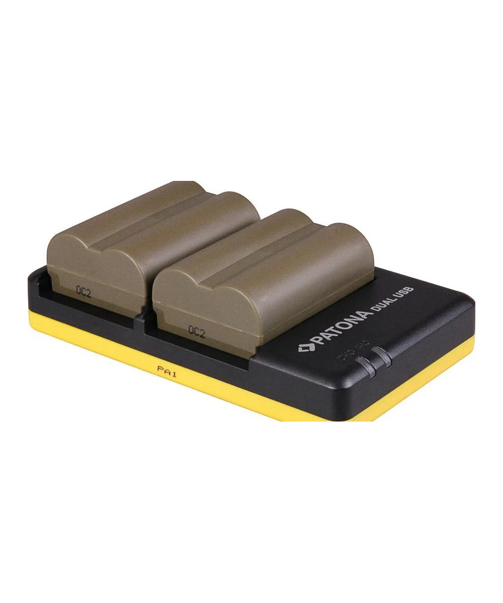 Caricabatterie DUAL USB per Canon Powershot