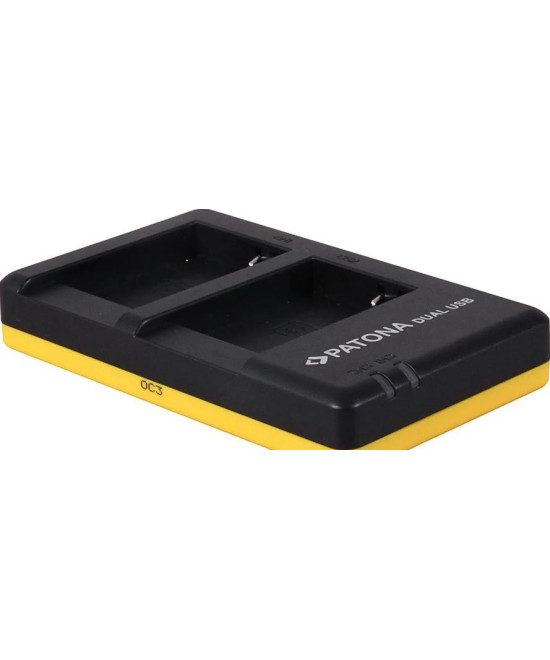 Caricabatterie DUAL USB per Canon Powershot