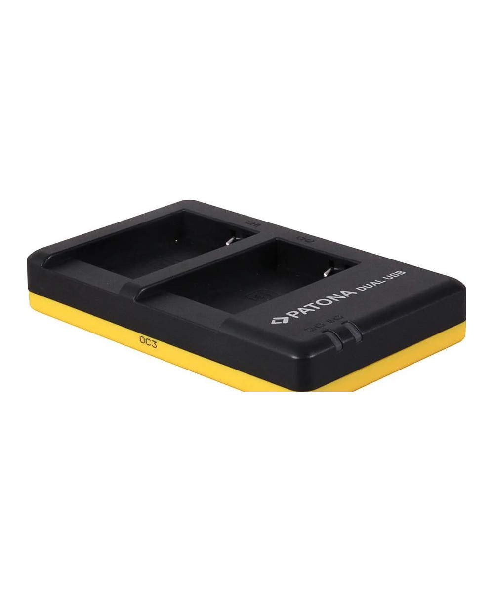 Caricabatterie DUAL USB per Canon Powershot