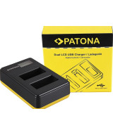 Caricabatterie DUAL USB per Canon LP-E17