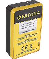 Caricabatterie DUAL USB per Canon LP-E17