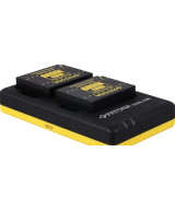Caricabatterie DUAL USB per Fuji NP-W126