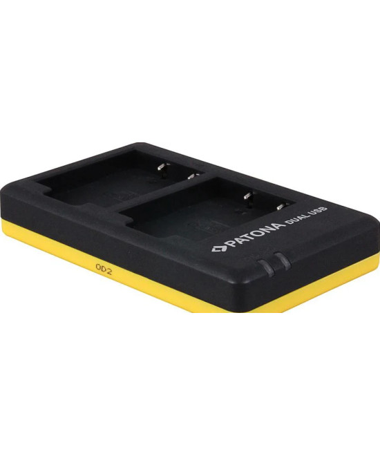 Caricabatterie DUAL USB per Fuji NP-W126