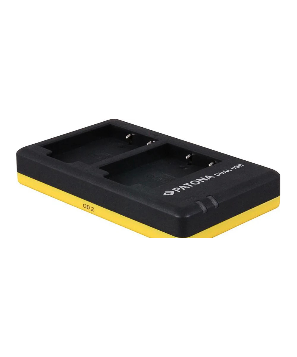 Caricabatterie DUAL USB per Fuji NP-W126