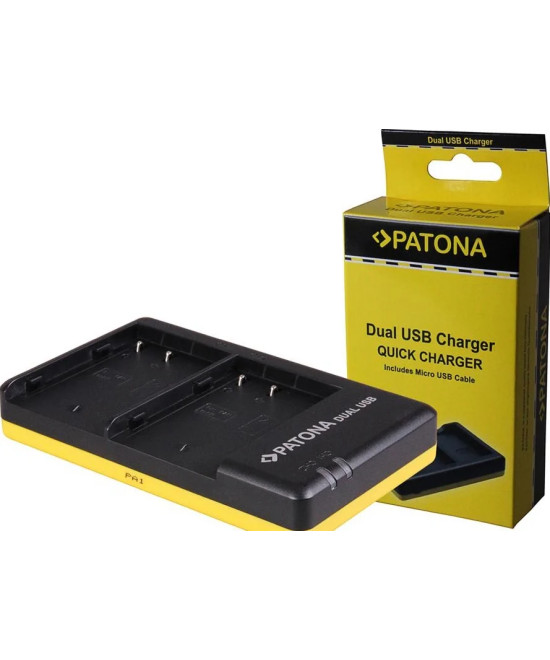 Caricabatterie DUAL USB 5V per DMC-GH