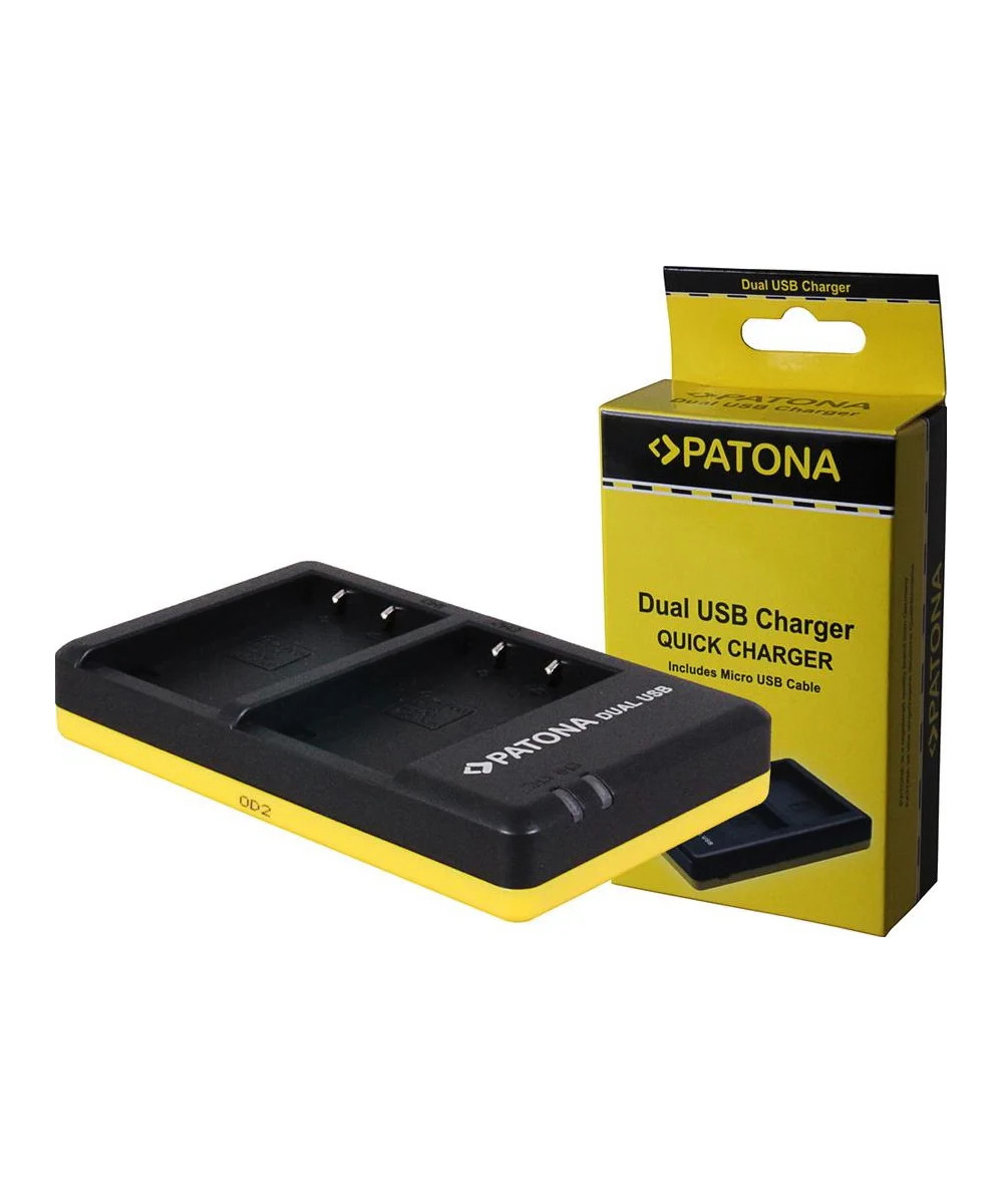 Caricabatterie DUAL USB per DMW-BLC12