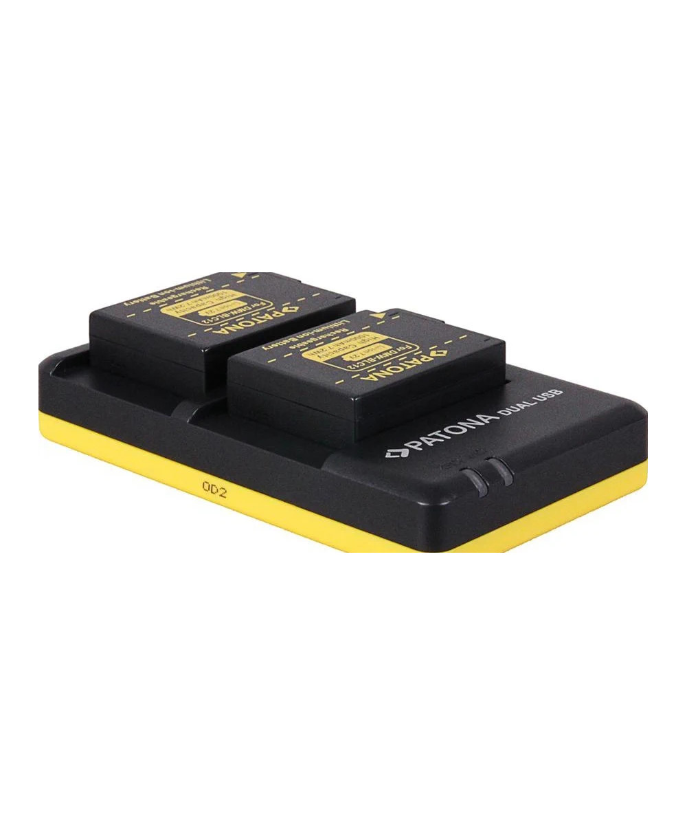 Caricabatterie DUAL USB per DMW-BLC12
