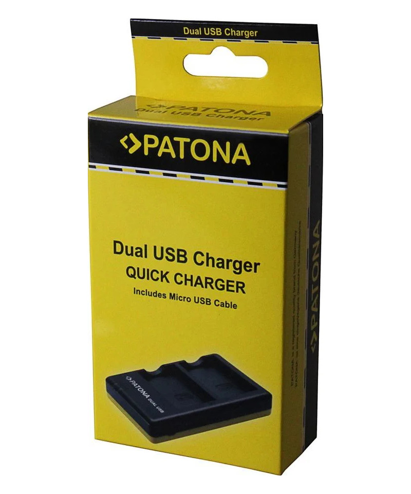 Caricabatterie DUAL USB per Lumix
