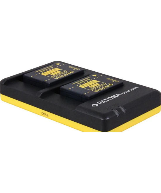 Caricabatterie DUAL USB per Lumix
