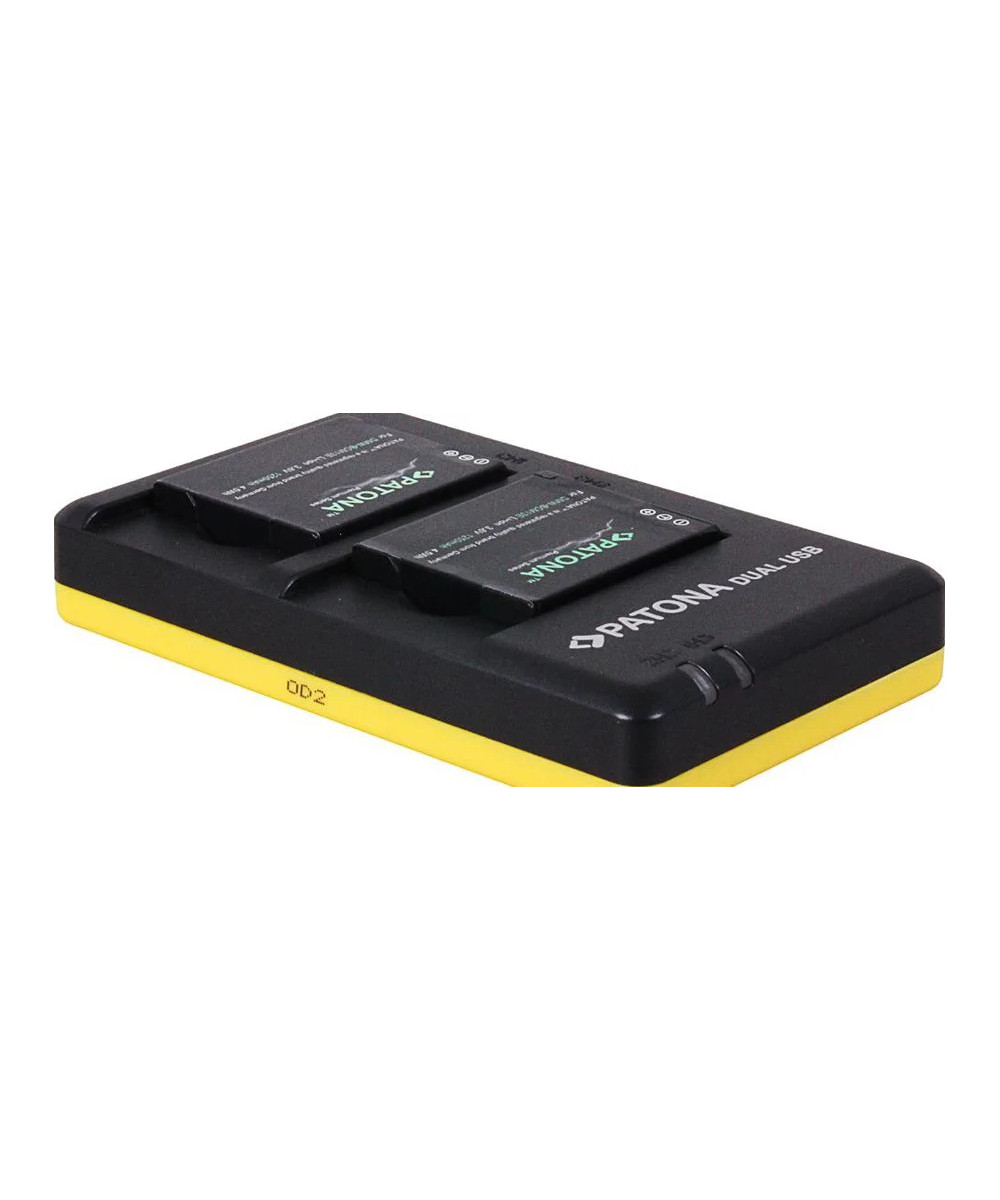 Caricabatterie DUAL USB per Panasonic