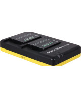 Caricabatterie DUAL USB per Panasonic
