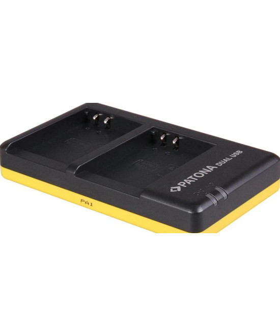 Caricabatterie DUAL USB 5V per Olympus