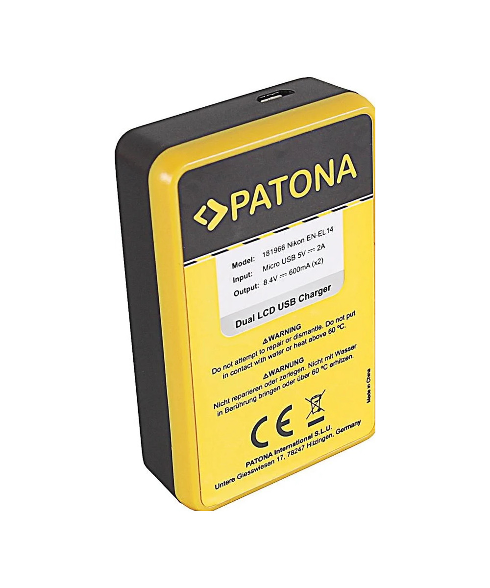 Caricabatterie per Nikon EN-EL14
