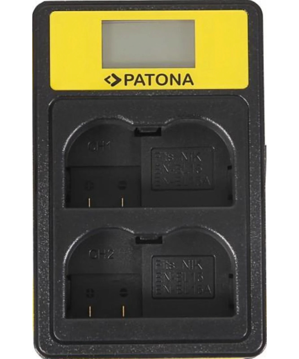 Caricabatteria DUAL USB per EN-EL15