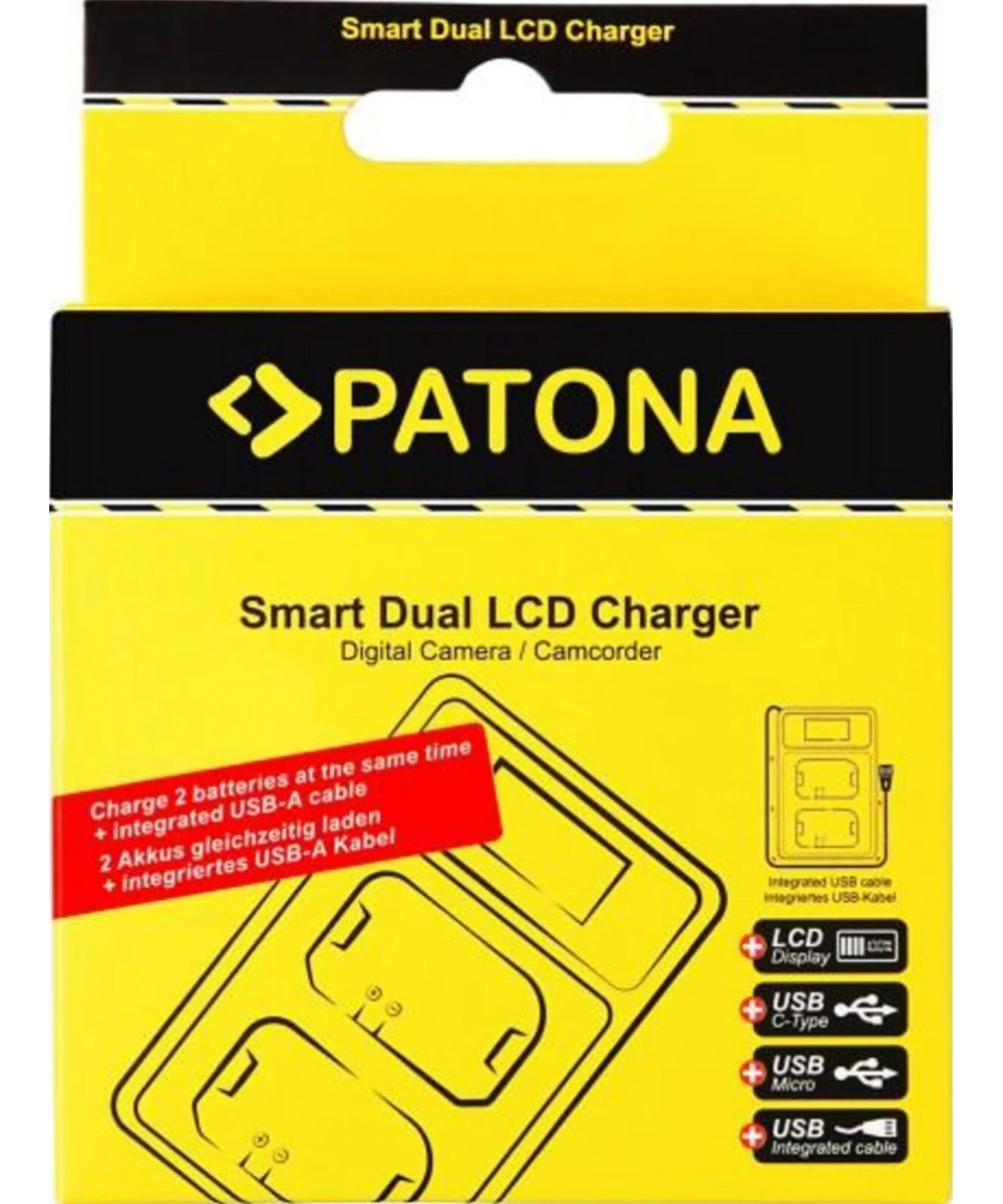 Caricabatteria DUAL USB per EN-EL15
