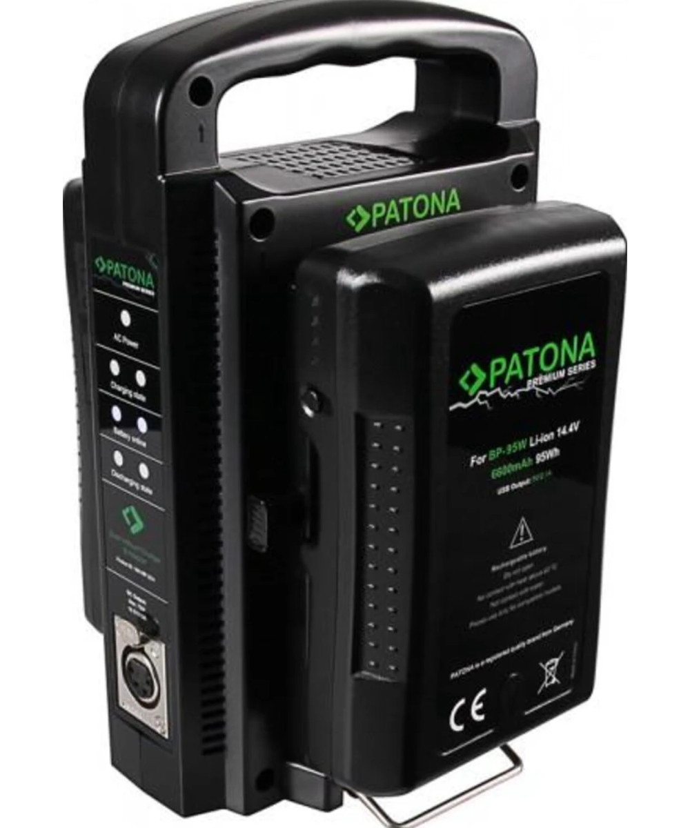 Caricabatterie DUAL USB per V-Mount