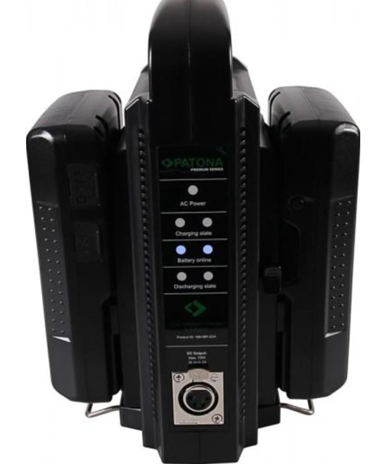 Caricabatterie DUAL USB per V-Mount