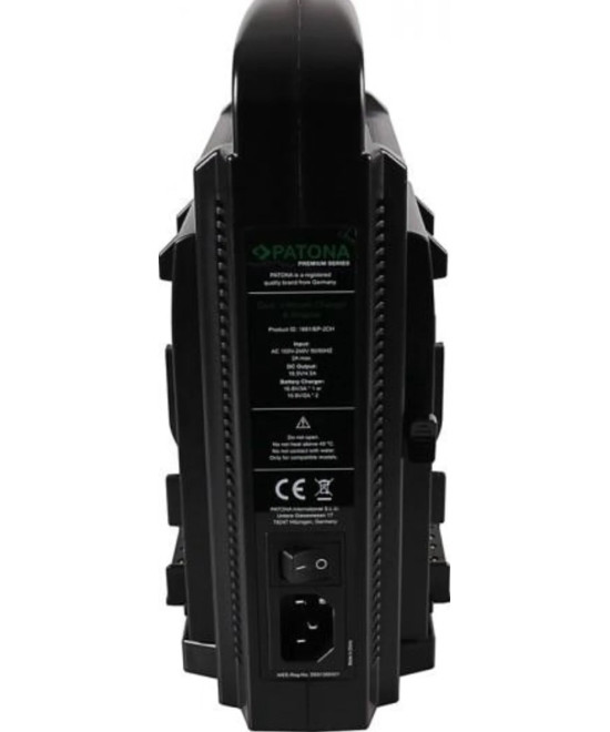 Caricabatterie DUAL USB per V-Mount