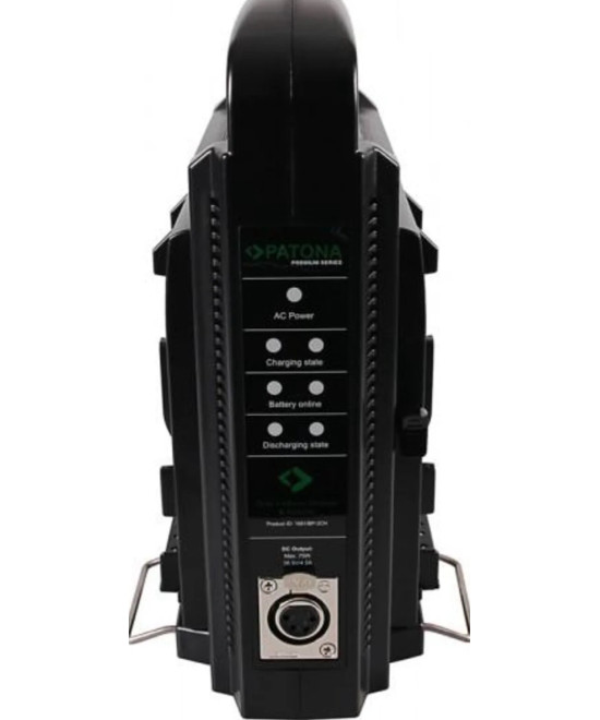 Caricabatterie DUAL USB per V-Mount